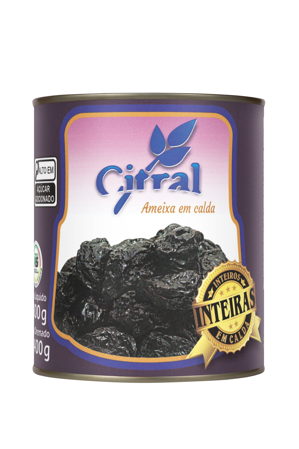 Citral Ameixa Em Calda 400G