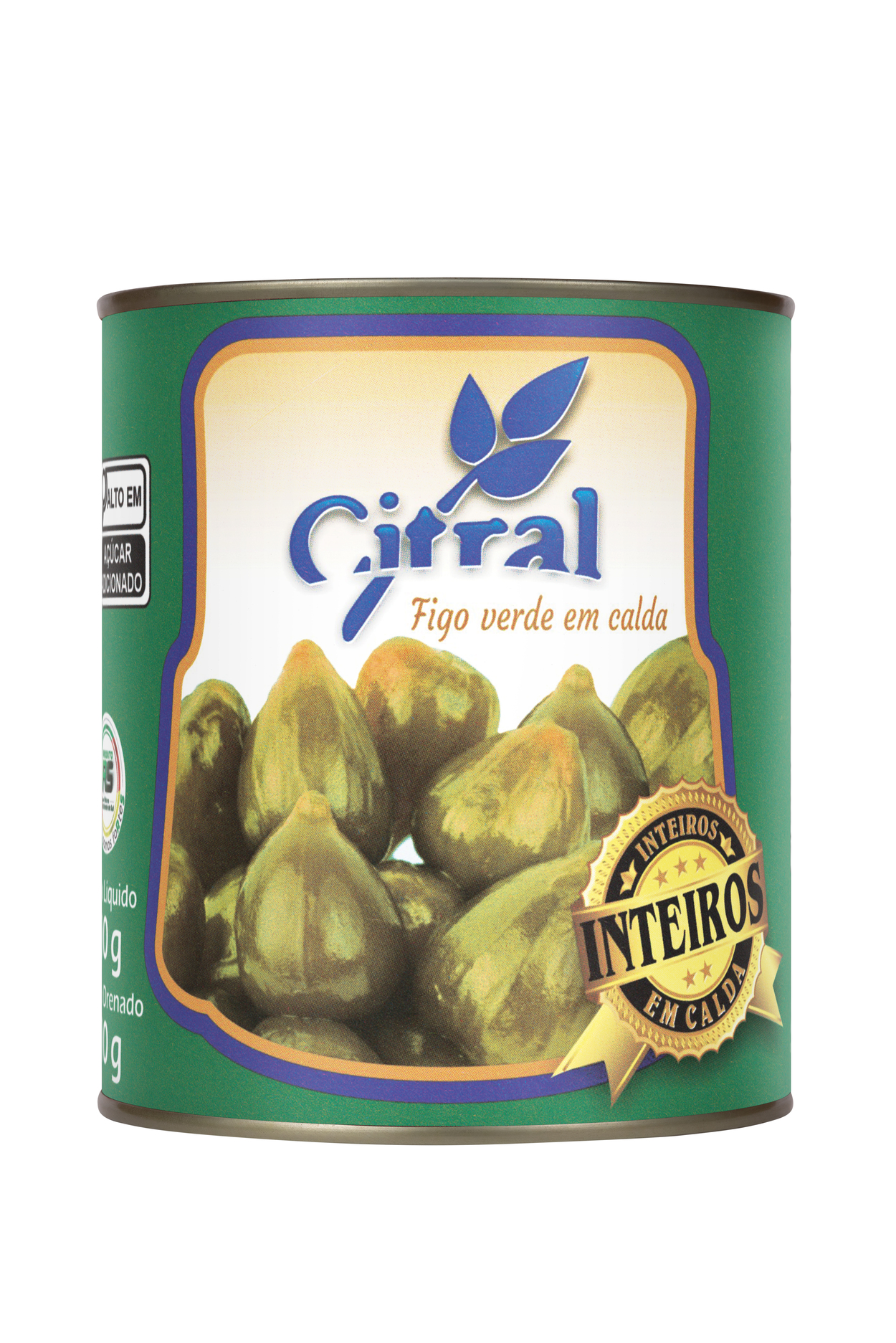 Citral Figo Verde Em Calda 400G