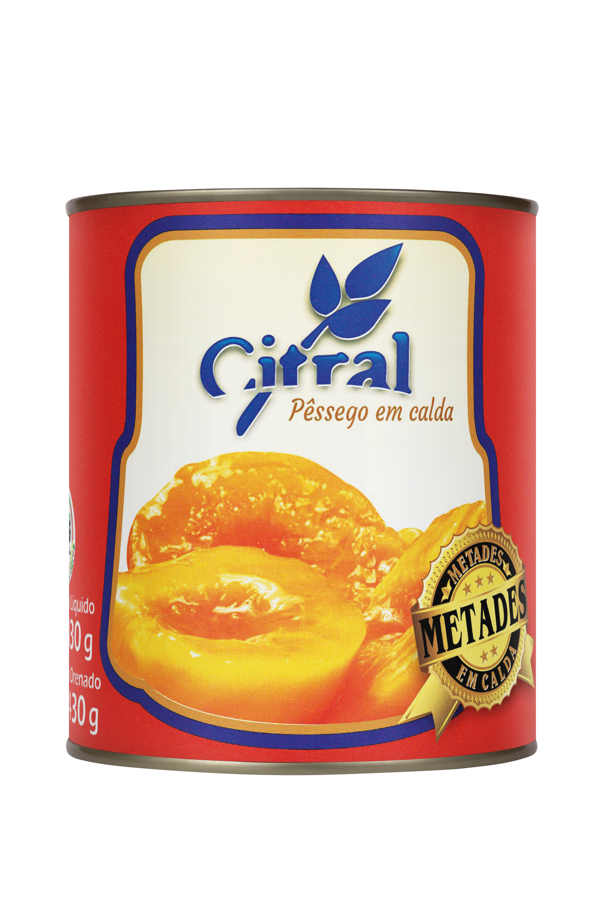Citral Pessego Metades 430G