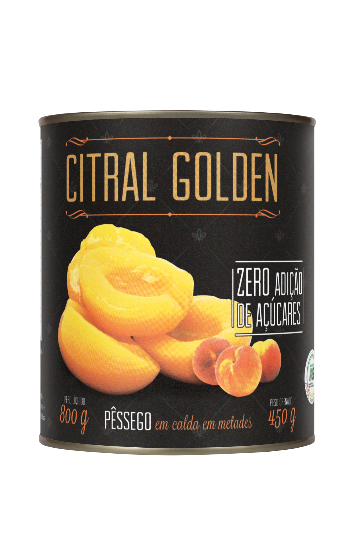 Citral Pessego Zero Acucar 450G