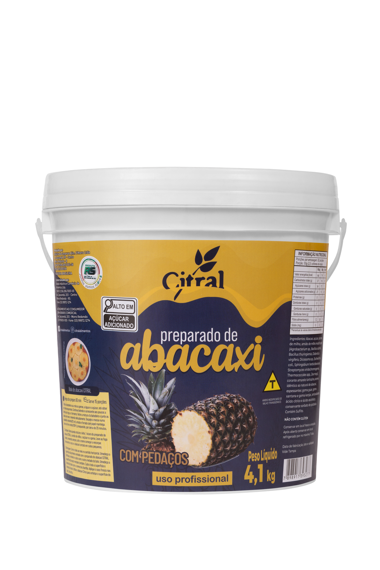 Citral Preparado De Abacaxi 4100G