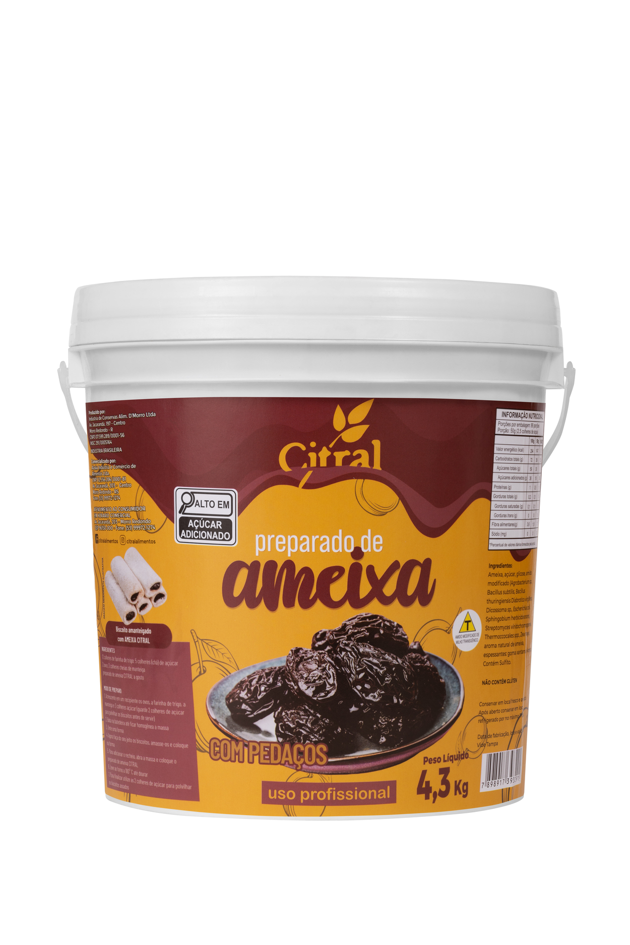 Citral Preparado De Ameixa 4100G